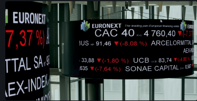 Lundi noir en Europe : effondrement des marchés, le pétrole dégringole à son plus bas niveau en 4 ans