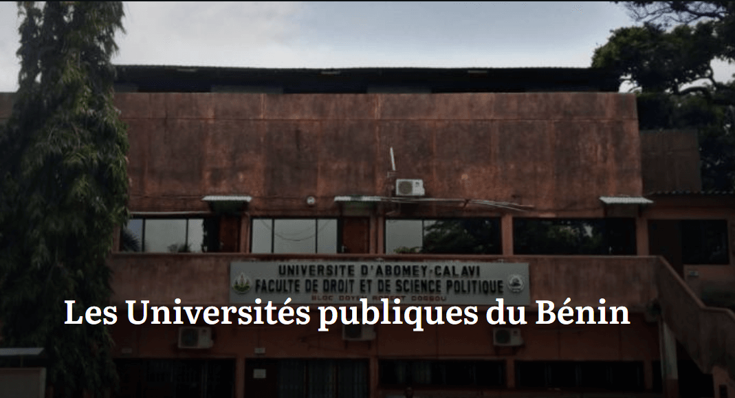 universités publiques du Bénin